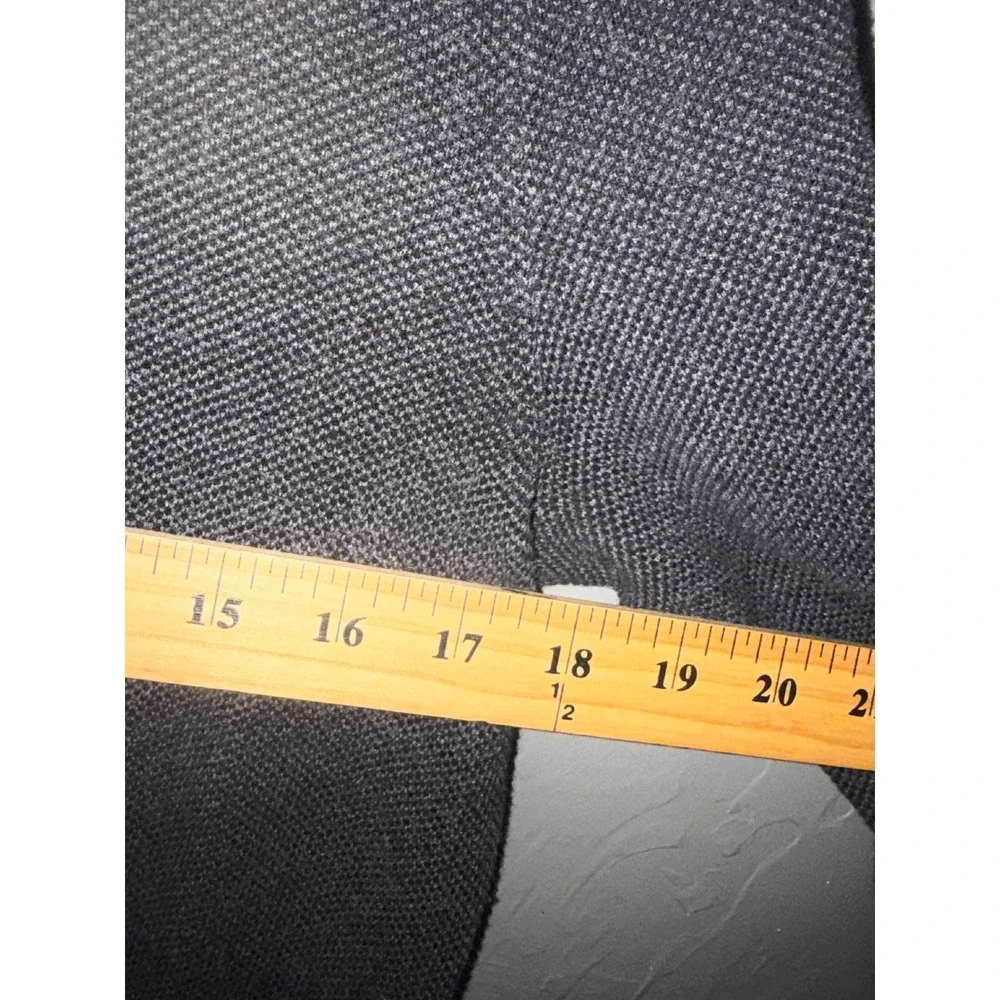 Polo Ralph Lauren Mens Pima Cotton Crewneck Sweater Charcoal Grey Purple Pony M‎